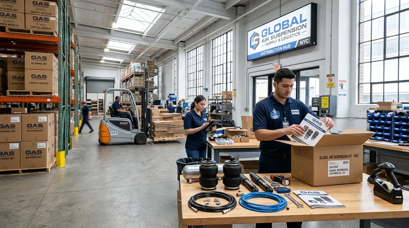 Global Air Suspension Kit Supply and Logistics